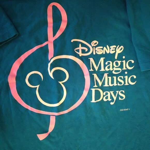 Vintage Disney Magic Music Days T-Shirt - Picture 1 of 6